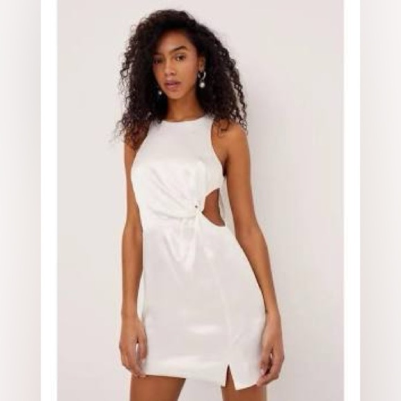 For Love and Lemons Lucy Elegant White Mini Dress - Picture 7 of 12